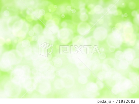 ぼやけた光が重なる薄緑の背景イラストのイラスト素材 7193