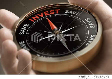 Investor concept, investment strategy. Investor concept, investment strategy. 71932574