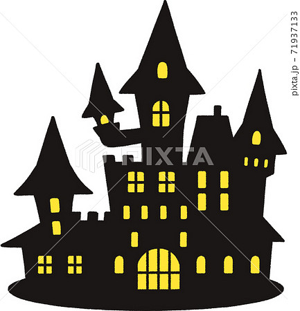 Dracula Castle Stock Illustration