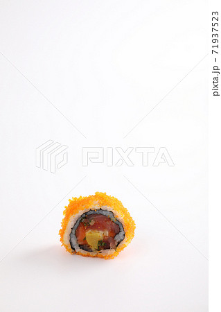 California roll isolated in white background 71937523