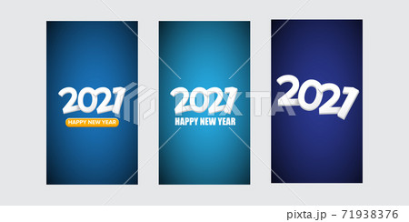 2021 Happy new year vertical banner background set or greeting card with text. vector 2021 new year numbers isolated on vertical background. New year Stories design template set 2021 Happy new year vertical banner background set or greeting card with text. vector 2021 new year numbers isolated on vertical background. New year Stories design template set 71938376