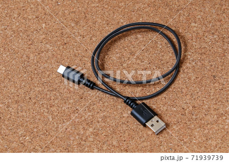 ケーブル, USBケーブル, USB, OA機器, デジタル, ビジネス, 接続、インターフェイス ケーブル, USBケーブル, USB, OA機器, デジタル, ビジネス, 接続、インターフェイス 71939739