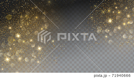 Holiday Abstract shiny color gold design element 71940666
