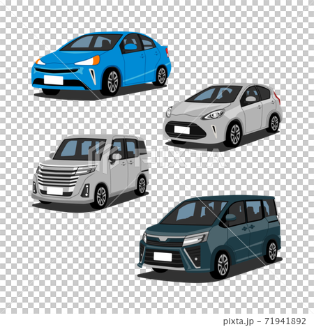 自動車のイラスト セット 自動車のイラスト セット 71941892