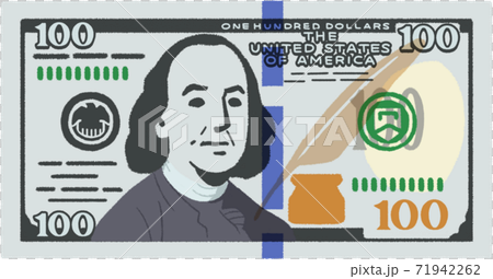 100 dollar bill 71942262