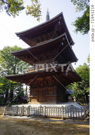 豪徳寺・三重塔 71943216