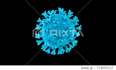 coronavirus cells, cause epidemic health emergencies ,SARS, MERS and 2019-nCoV,outbreak,pandemic,dangerous, novel virus Covid - 19, 3d rendering, ecmo 71944212