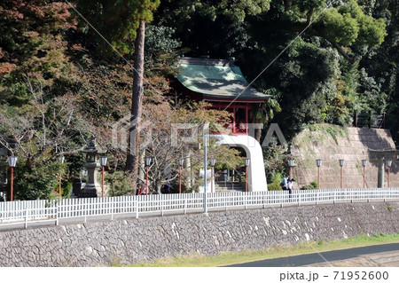 伊万里市の伊萬里神社楼門 伊万里市の伊萬里神社楼門 71952600