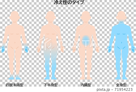冷え性のタイプ　男性 71954223