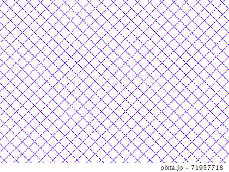 点線_チェック_格子_手描き感 71957718