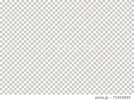 斜線_ストライプ_点線_手描き感 71958895