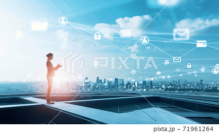 通信ネットワーク 通信ネットワーク 71961264