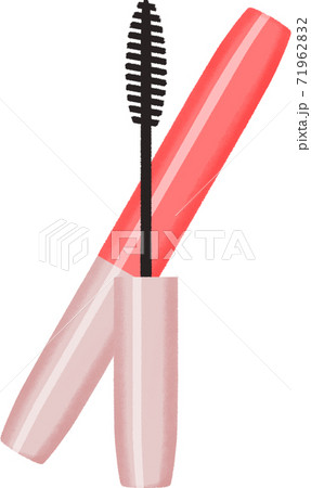 マスカラのイラスト素材