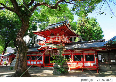 朱塗りの本殿が美しい、春日神社〈愛知県名古屋市〉 71963071