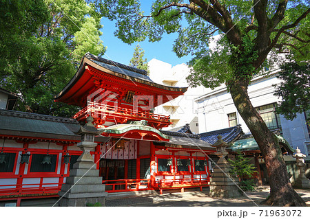 朱塗りの本殿が美しい、春日神社〈愛知県名古屋市〉 71963072