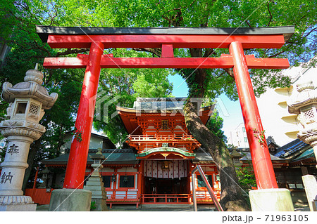 朱塗りの本殿が美しい、春日神社〈愛知県名古屋市〉 71963105