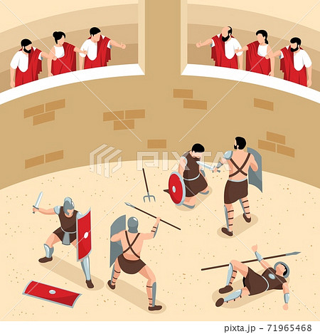 Roman Fight Arena Composition Roman Fight Arena Composition 71965468