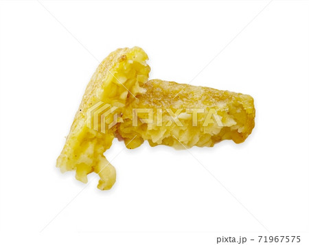 Hash browns or Potato patties isolated on white background 71967575