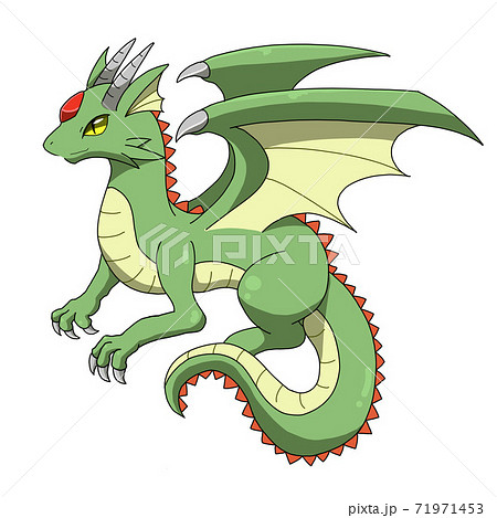 Western Dragon Stock Illustration