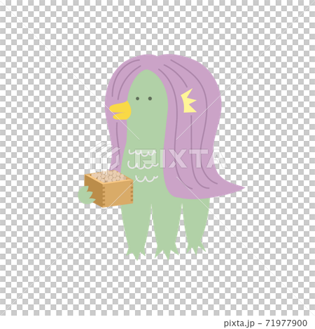 Amabie to sow beans 71977900