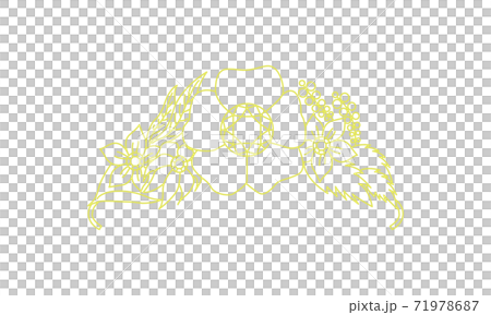 ティアラ　線画イラスト_27 71978687