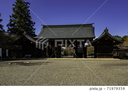 吉野神宮　神門　奈良県吉野郡吉野町 71979359