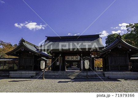 吉野神宮　神門　奈良県吉野郡吉野町 71979366