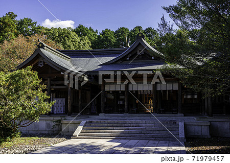 吉野神宮　幣殿　奈良県吉野郡吉野町 71979457