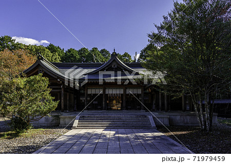 吉野神宮　幣殿　奈良県吉野郡吉野町 71979459