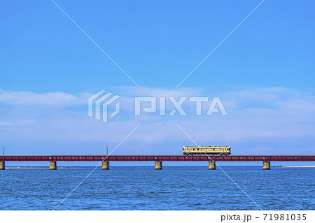 京都丹後鉄道　由良川橋梁　 71981035