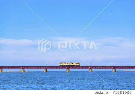 京都丹後鉄道　由良川橋梁　 71981036