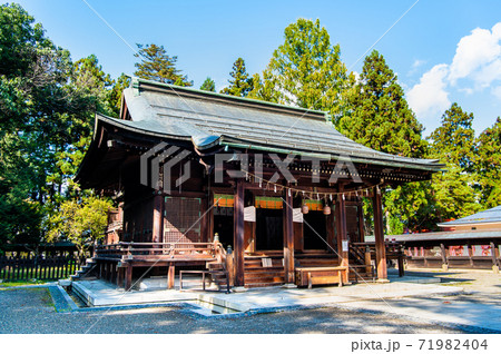 山形県米沢市 上杉神社(拝殿) 山形県米沢市 上杉神社(拝殿) 71982404