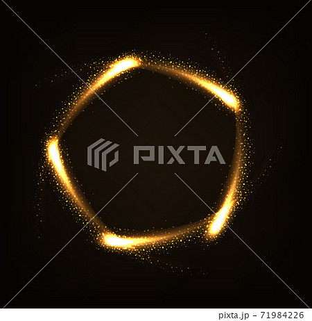 Light Magic Sparks With Black Background Light Magic Sparks With Black Background 71984226
