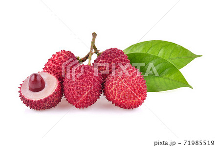 Lychee isolated on white background Lychee isolated on white background 71985519