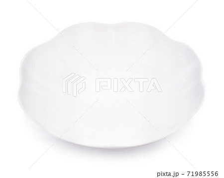 plate isolated on white background 71985556