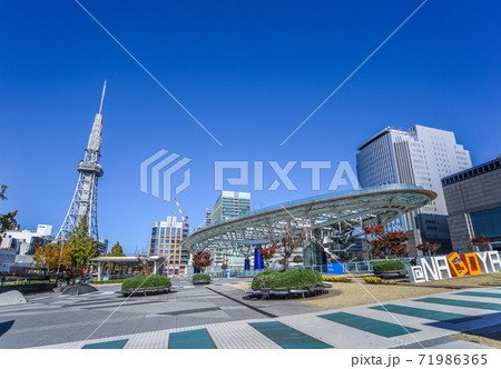 オアシス21よりテレビ塔を見る 71986365