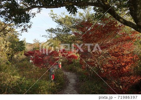 日本の兵庫県赤穂市の雄鷹台山の景色 71986397