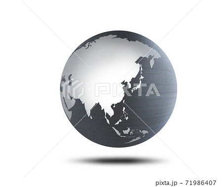 地球 世界地図 地球儀 地図 日本地図 グローバル ネットワーク のイラスト素材