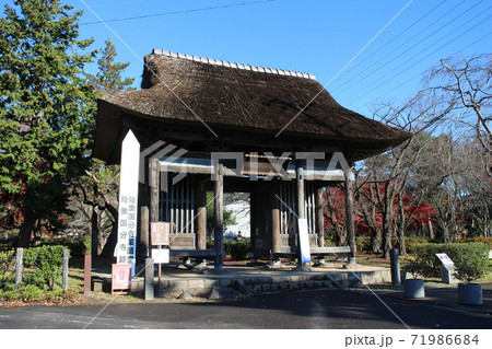 仙台市若林区 陸奥国分寺薬師堂 仁王門 仙台市若林区 陸奥国分寺薬師堂 仁王門 71986684