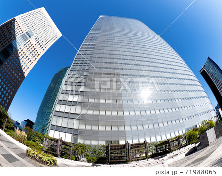 東京都 汐留の高層ビル街 東京都 汐留の高層ビル街 71988065