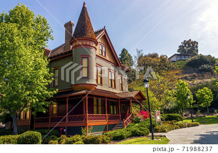 Historic House at Old Town in San Diego. Historic House at Old Town in San Diego. 71988237