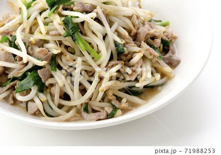 もやしと豚肉の炒め物 71988253