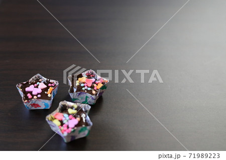 バレンタイン手作りチョコ 71989223