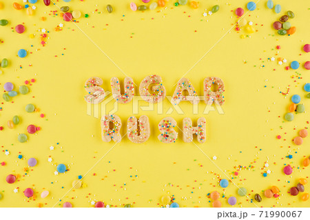 Sugar rush from cookie alphabet 71990067