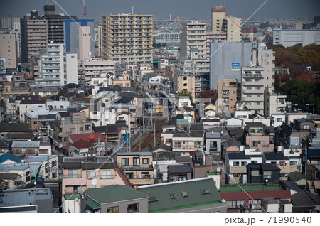 江東区亀戸辺りから見える風景 江東区亀戸辺りから見える風景 71990540