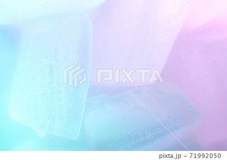 Vivid colorful ice cubes 71992050