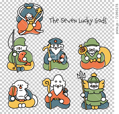 Seven Lucky Gods Seven Lucky Gods 71993278