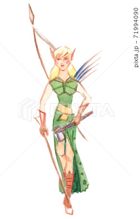 Character of elf, fairytale character 71994090
