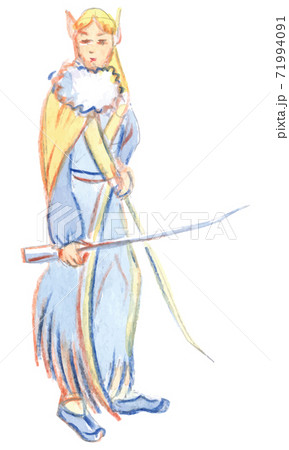 Character of elf, fairytale character 71994091