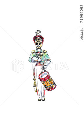 Drummer Drumming for 12 Days of Christmas Charms 71994092